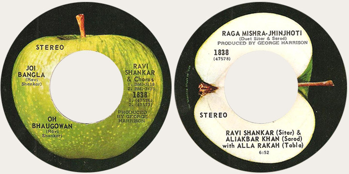 Ravi Shankar Joi Bangla Canadian Apple 45