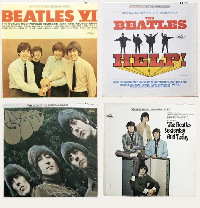 stereo Beatles Albums