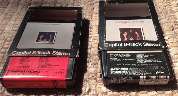 Rarities Canadian Cassette and USA 8 track