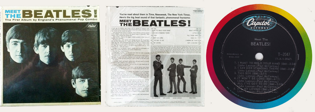 Meet The Beatles Canadian LP