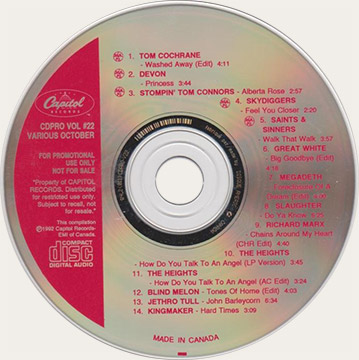 CD promo album