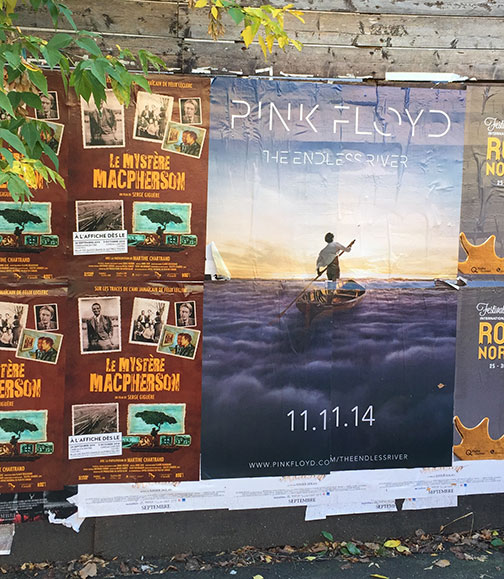 Endless River Street Poster