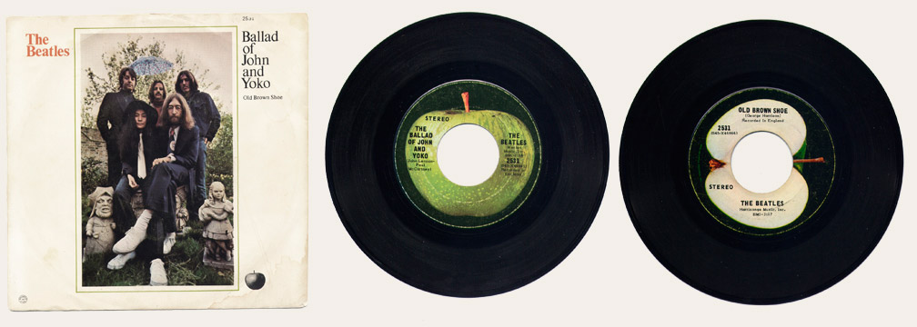 Ballad Of John And Yoko Canadian 45