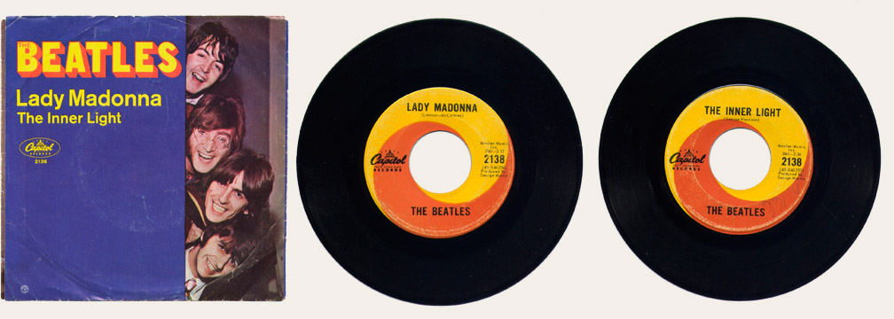 Lady Madonna Canadian 45