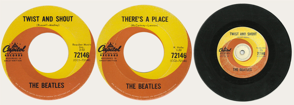 Twist And Shout Canadian 45