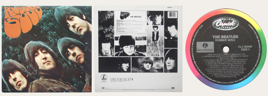  Rubber Soul CLJ Canadian LP