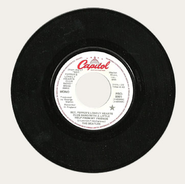  Sgt Pepper's Canadian Promo 45