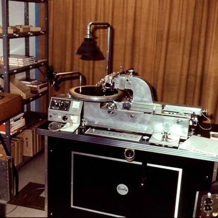 RCA scully lathe setup