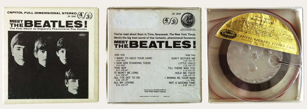 meet the beatles reel tape